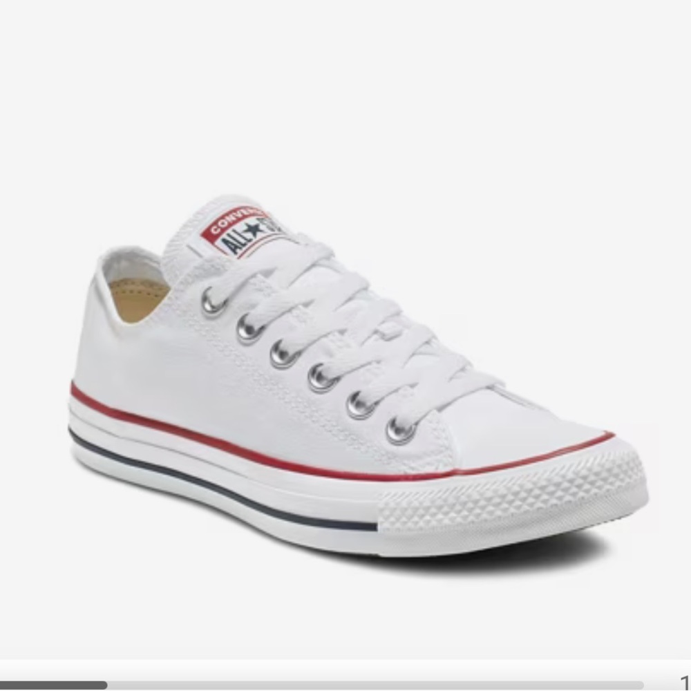 White Low Top Converse